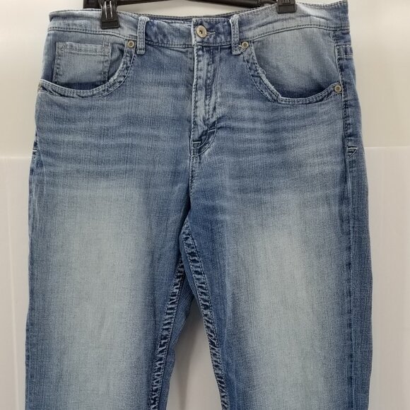 BKE Seth Straight Leg Jeans Men’s Regular Light Wash 36 X 32 - Picture 5 of 11